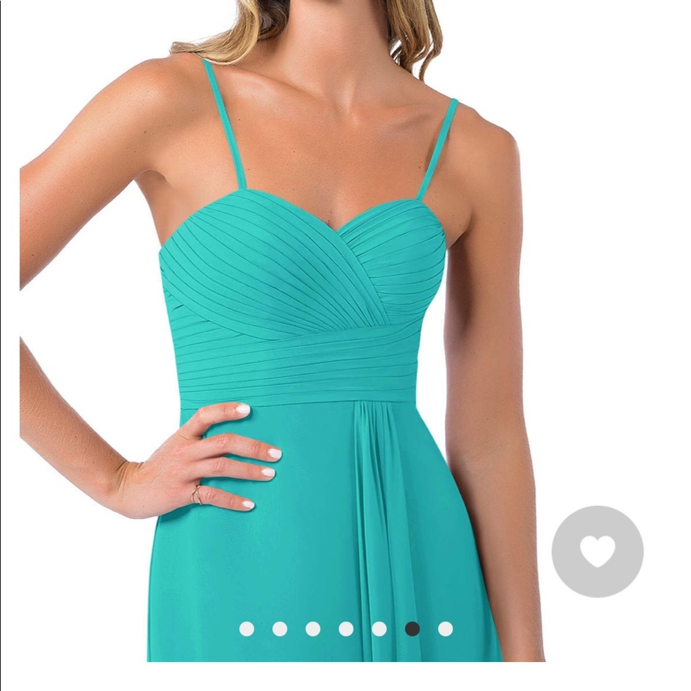 Azazie Verde Spa Dress Size 4